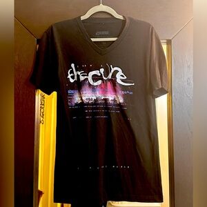 The Cure 2023 Concert T-shirt V-neck Medium